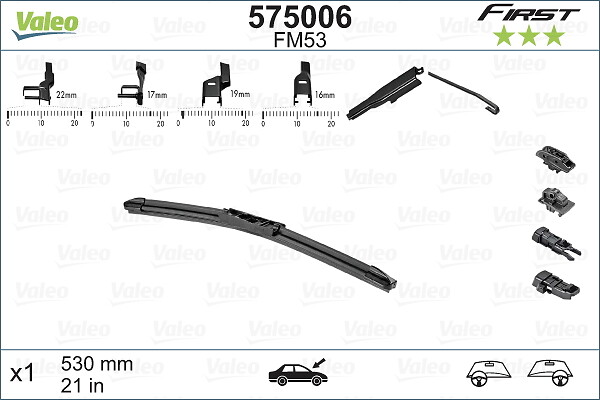 Lamela stergator VW GOLF IV (1J1) 1.6 16V  benzina 105 cai VALEO 575006